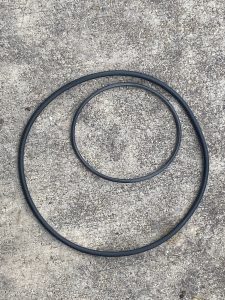 *NEW 2 BELT Set* for use with a Wollensak 1500 Reel to Reel Tape