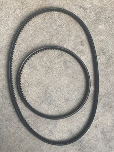 **NEW 2 REPLACEMENT **COGGED INSIDE** BELT SET** for use with a DELTA Invicta DC-33 13" Wood Planer