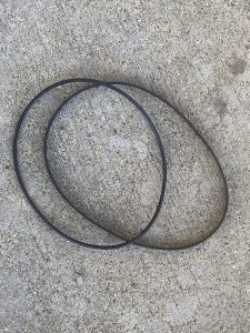 ** 2 NEW REPLACEMENT BELTS ** for use with a 1980s AIWA AD-F250 2 HEAD Stereo HiFi Cassette Deck