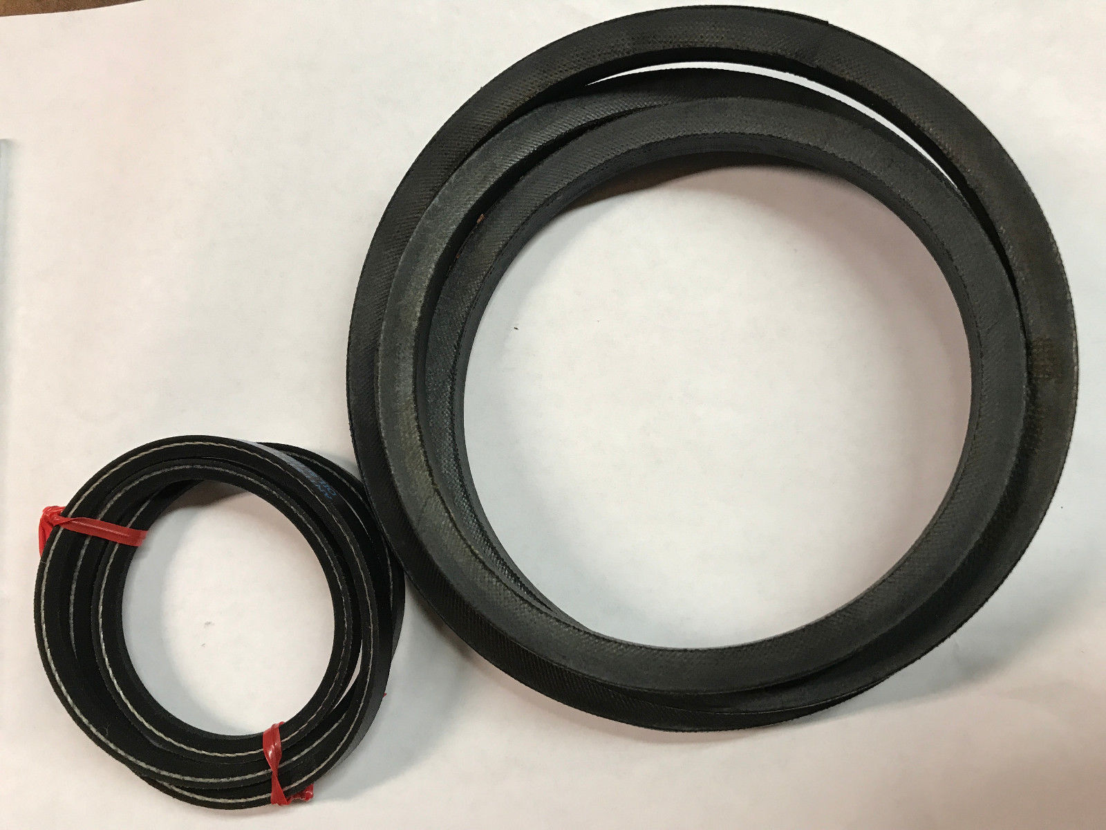 2-Pack Drive Belts For Delta 22-590 Type 1 13" Portable Thickness Planer - Direct Replacement Belts