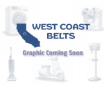*NEW Replacement BELT* for use with a BURGMASTER LUX 6 6036 (Serial) Spindle Auto Indexing Turret Drilling, Tapping, and Boring Press w/ Vertical Milling Machine Body